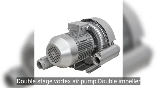 Double Stage Vortex Air Pump GB Series High-Pressure Pump in Stock